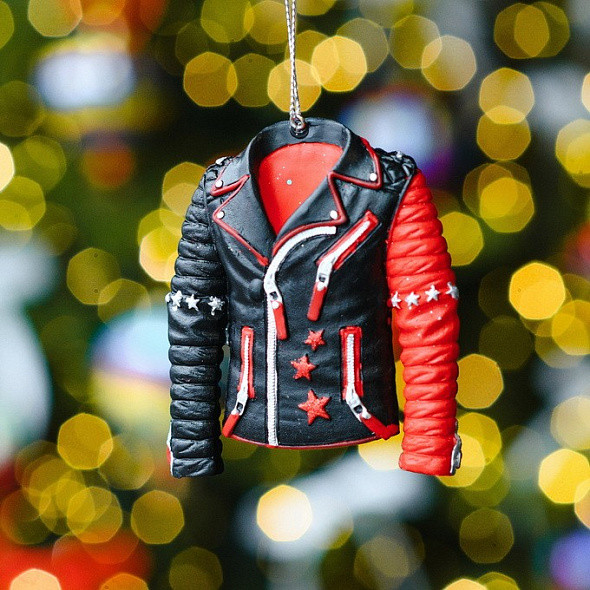 Елочная игрушка Kurt S. Adler Кожаная куртка / E0967