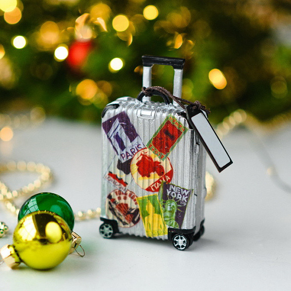 Елочная игрушка Kurt S. Adler Чемодан / E0227