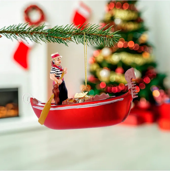 Елочная игрушка Kurt S. Adler Гондола / NB0272