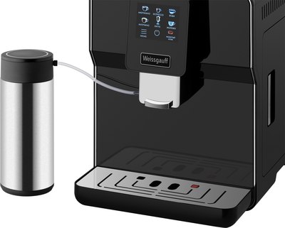 Кофемашина Weissgauff WCM-330 TFT Touch Cappuccino Nero