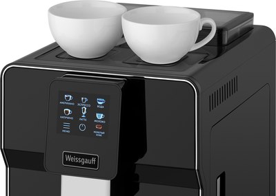 Кофемашина Weissgauff WCM-330 TFT Touch Cappuccino Nero