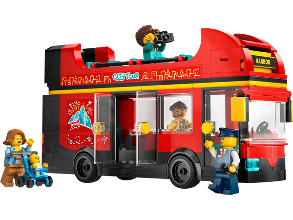 Конструктор Lego City Красный двухэтажный экскурсионный автобус 60407