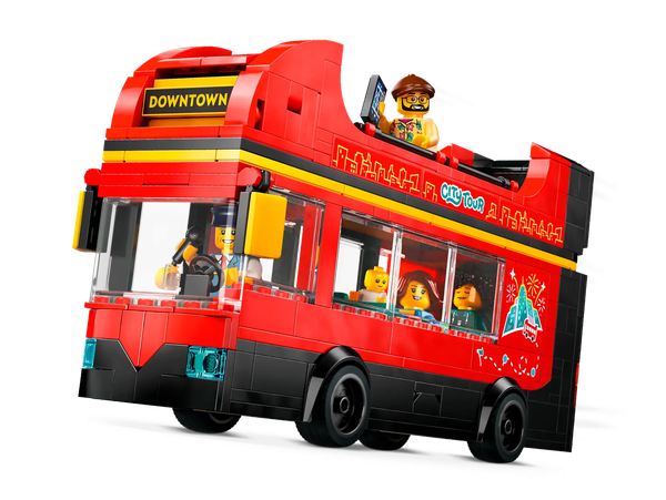 Конструктор Lego City Красный двухэтажный экскурсионный автобус 60407