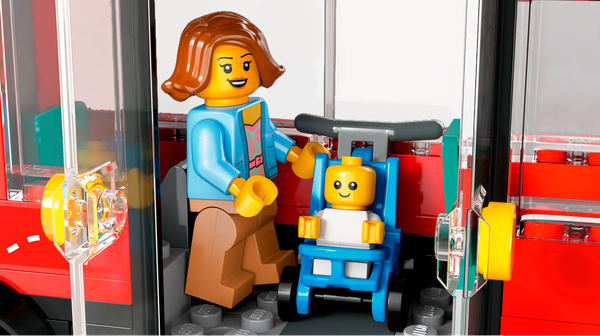 Конструктор Lego City Красный двухэтажный экскурсионный автобус 60407