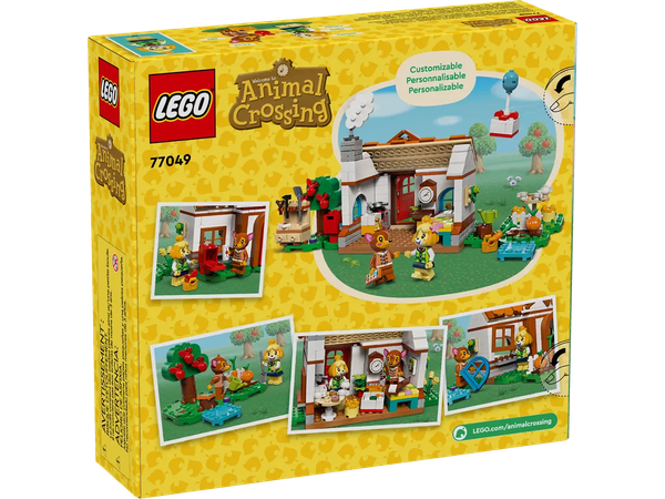 Конструктор Lego Animal Crossing Посещение дома Изабель 77049