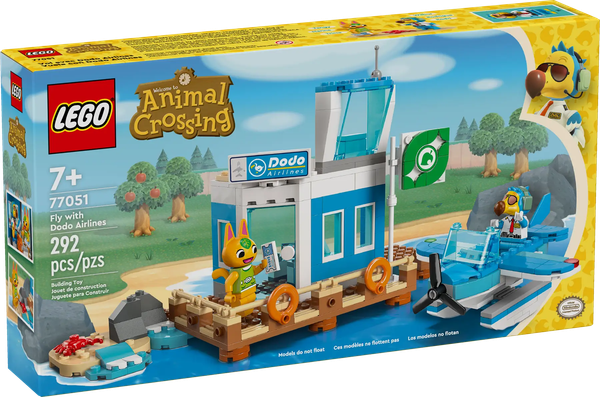 Конструктор Lego Animal Crossing Летайте с авиакомпанией Додо 77051 - фото