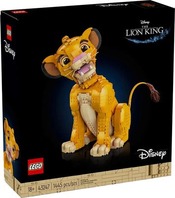 Конструктор Lego Disney Король Лев молодой Симба 43247 - фото