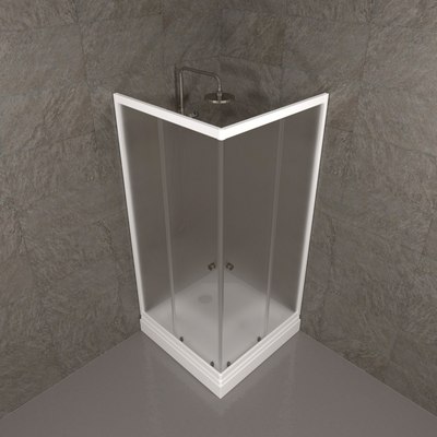 Душевой уголок Triton Вельвет-К 90х90 А