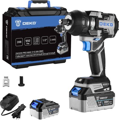 Аккумуляторный гайковерт Deko ZKIS20 Pro Max / 083-1088 - фото