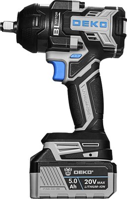 Аккумуляторный гайковерт Deko ZKIS20 Pro Max / 083-1088