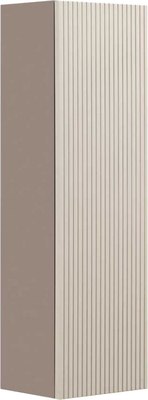 Шкаф-полупенал для ванной Акватон Ар-Деко / 1A280503DD6E0 (кашемир) - фото