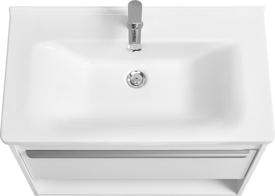 Тумба под умывальник Акватон Хоуп 80 / 1A287301HP2B0 (белый матовый)