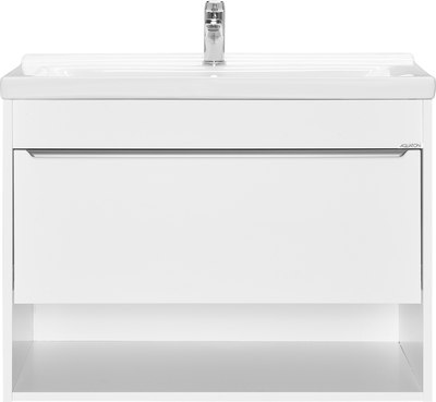 Тумба под умывальник Акватон Хоуп 80 / 1A287301HP2B0 (белый матовый)
