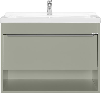 Тумба под умывальник Акватон Хоуп 80 / 1A287301HP9D0 (хаки)