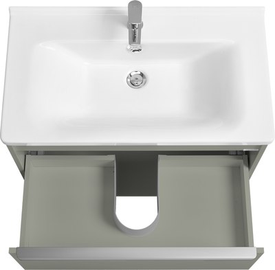 Тумба под умывальник Акватон Хоуп 80 / 1A287301HP9D0 (хаки)