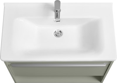 Тумба под умывальник Акватон Хоуп 80 / 1A287301HP9D0 (хаки)