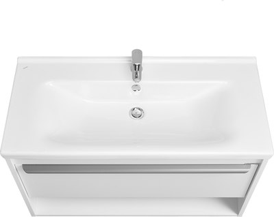 Тумба под умывальник Акватон Хоуп 100 / 1A287401HP2B0 (белый матовый)