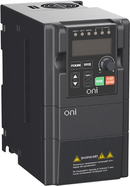 Частотный преобразователь ONI A150 380В 3ф 1.5кВт 5А / A150-33-15NT - фото