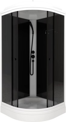 Душевая кабина Triton Грэй-Блэк А 90х90 - фото