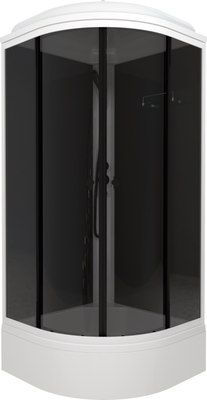Душевая кабина Triton Грэй-Блэк B 90х90