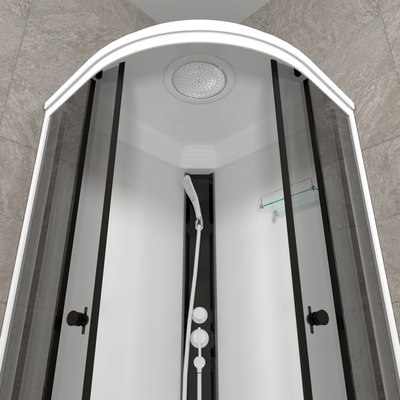 Душевая кабина Triton Грэй-Вайт B 90х90