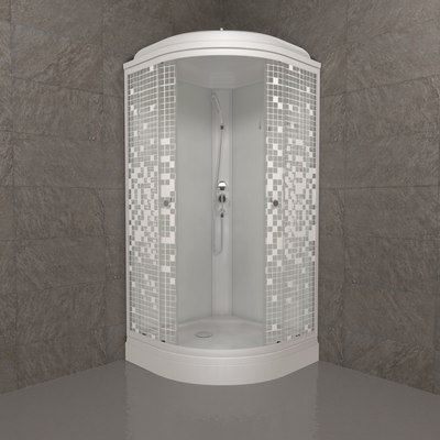 Душевая кабина Triton Мозаика А 100х100