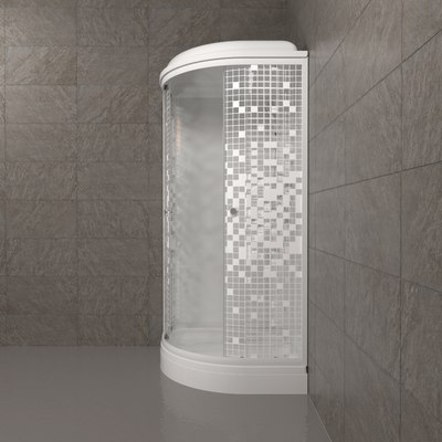 Душевая кабина Triton Мозаика А 100х100