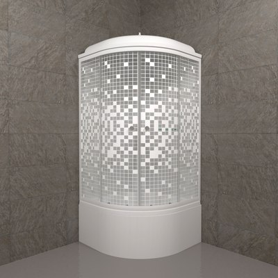 Душевая кабина Triton Мозаика Б 90х90