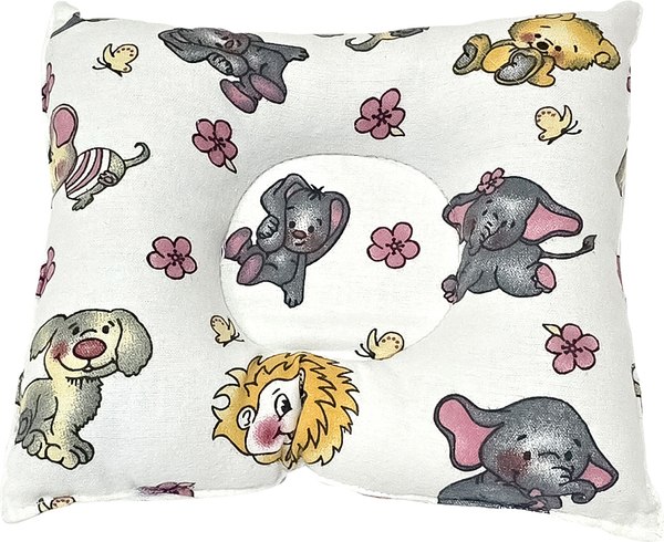 Подушка для малышей Bambola Фланель Зверята 25x20 / 182 - фото