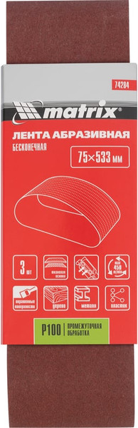 Набор шлифлент Matrix 74284