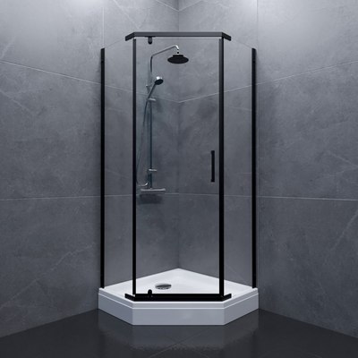 Душевой уголок Triton Дека-Блэк 100х100 (с поддоном)