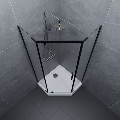 Душевой уголок Triton Дека-Блэк 100х100 (с поддоном)