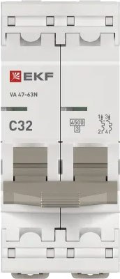Выключатель автоматический EKF PROxima ВА 47-63N / M634232C