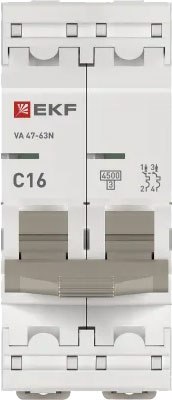 Выключатель автоматический EKF PROxima ВА 47-63N / M634216C