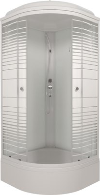 Душевая кабина Triton Полосы В 90x90 - фото