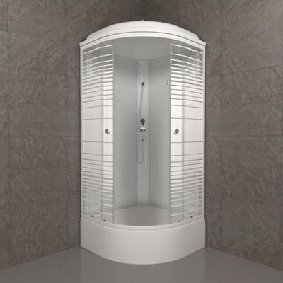 Душевая кабина Triton Полосы В 90x90