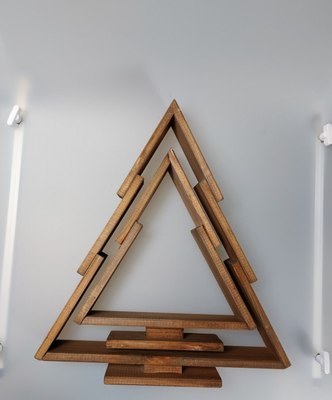 Елка декоративная Четыре Солнца S+L деревянные