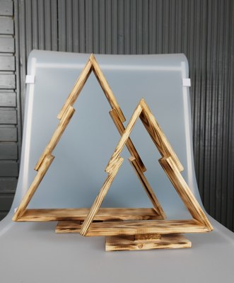 Елка декоративная Четыре Солнца S+L деревянные