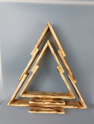 Елка декоративная Четыре Солнца S+L деревянные