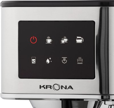 Кофеварка эспрессо Krona Espresso Kaffeemaschine Inox 20 Bar / КА-00008023