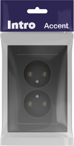 Розетка INTRO Accent 6-204-07 / Б0063435