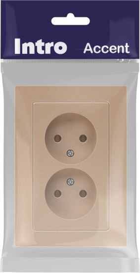 Розетка INTRO Accent 6-204-04 / Б0063462