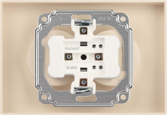 Розетка INTRO Accent 6-204-03 / Б0063453