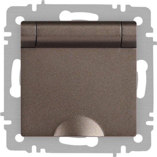 Розетка INTRO Accent 6-203-08 / Б0063436 - фото