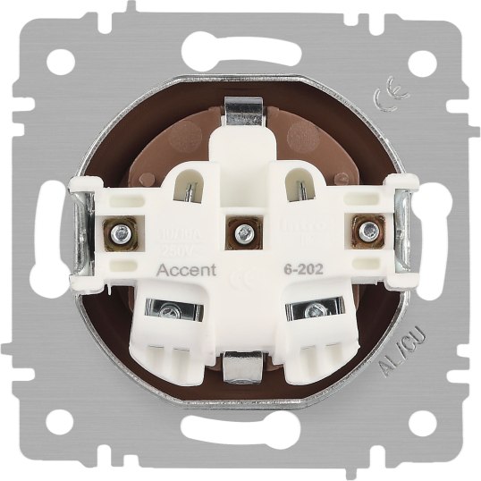 Розетка INTRO Accent 6-202-09 / Б0063701