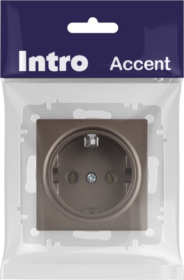 Розетка INTRO Accent 6-202-08 / Б0063699