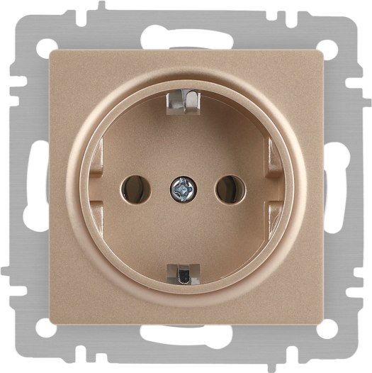 Розетка INTRO Accent 6-202-04 / Б0063690 - фото