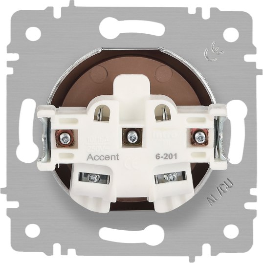 Розетка INTRO Accent 6-201-07 / Б0063669
