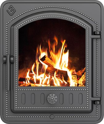 Дверца каминная Везувий 290 - фото