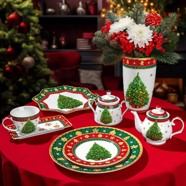 Кружка Elan Gallery Новогодняя елка / 420683